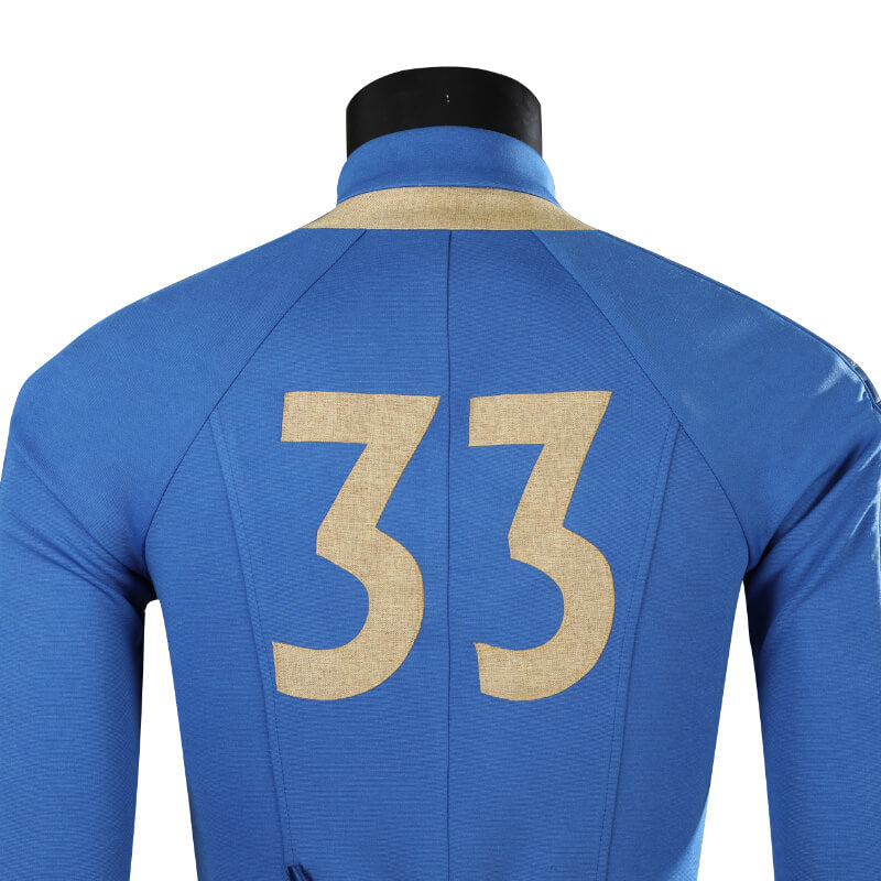 Vault 33 Jumpsuit Fallout Vault Suit Cosplay Vault Dweller Costume - Image 8