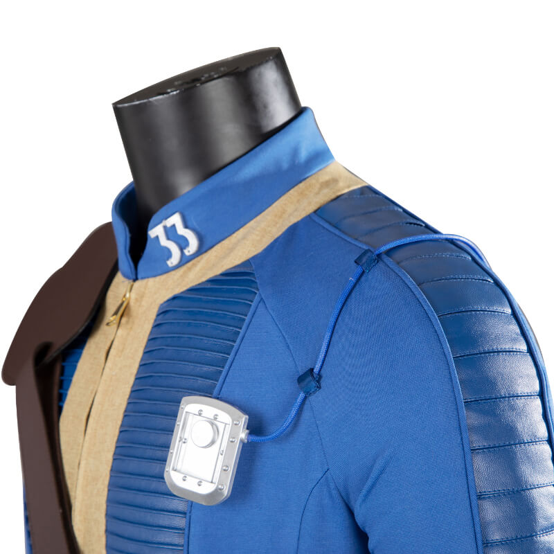 Vault 33 Jumpsuit Fallout Vault Suit Cosplay Vault Dweller Costume - Image 7