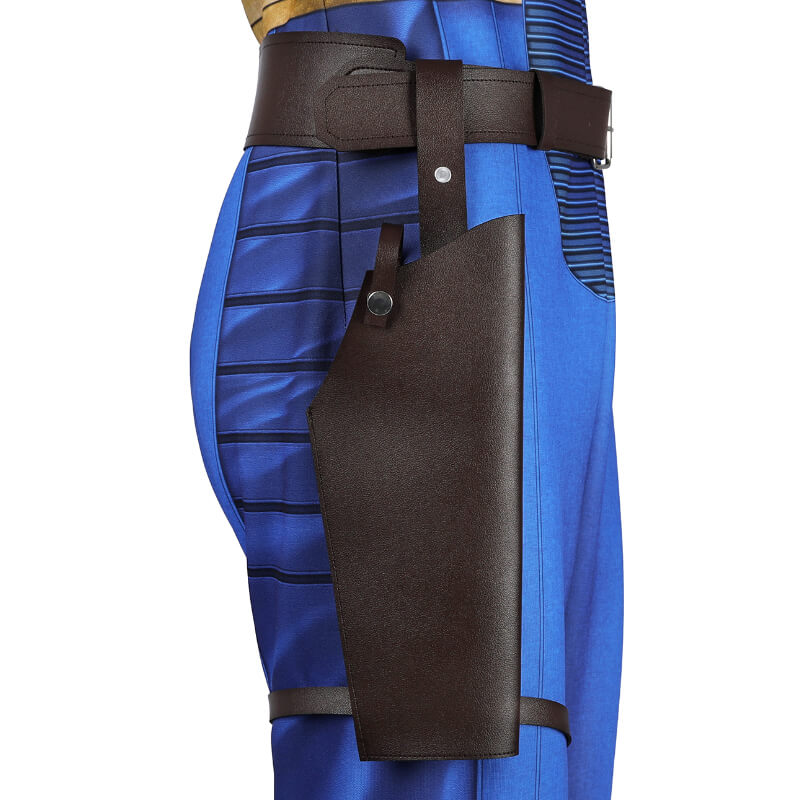 Fallout Lucy Cosplay Vault Suit Female 33 Fallout Vault Costumes Vault Dweller Jumpsuit with Accessories(Simply Version)) - Image 9