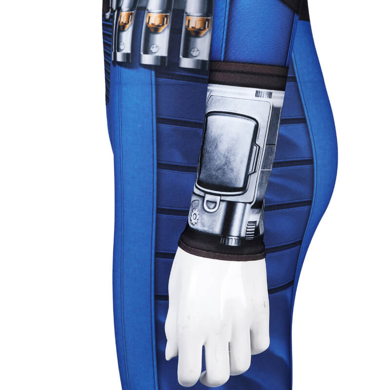 Fallout Onesie Fallout Lucy Cosplay Jumpsuit 33 Vault Suit Female - Image 10