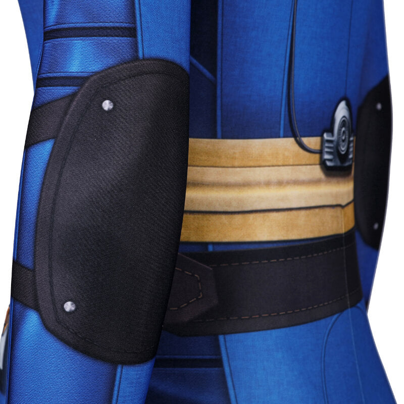 Fallout Onesie Fallout Lucy Cosplay Jumpsuit 33 Vault Suit Female - Image 7