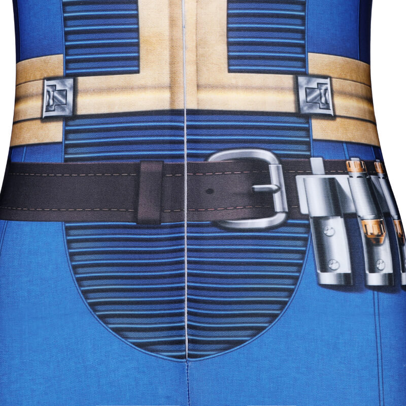 Fallout Onesie Fallout Lucy Cosplay Jumpsuit 33 Vault Suit Female - Image 12