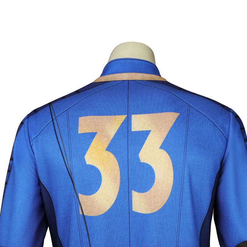 Fallout Vault Suit Male 33 Fallout Vault Costumes Vault Dweller Jumpsuit for Halloween - Image 6