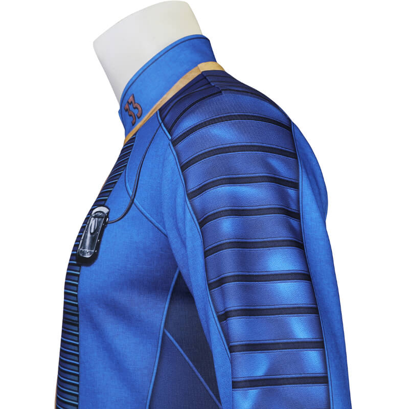 Fallout Vault Suit Male 33 Fallout Vault Costumes Vault Dweller Jumpsuit for Halloween - Image 5