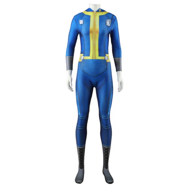 Fallout cosplay Jumpsuit Lucy Vault 33 Suit Female Halloween Party Suit - Image 2