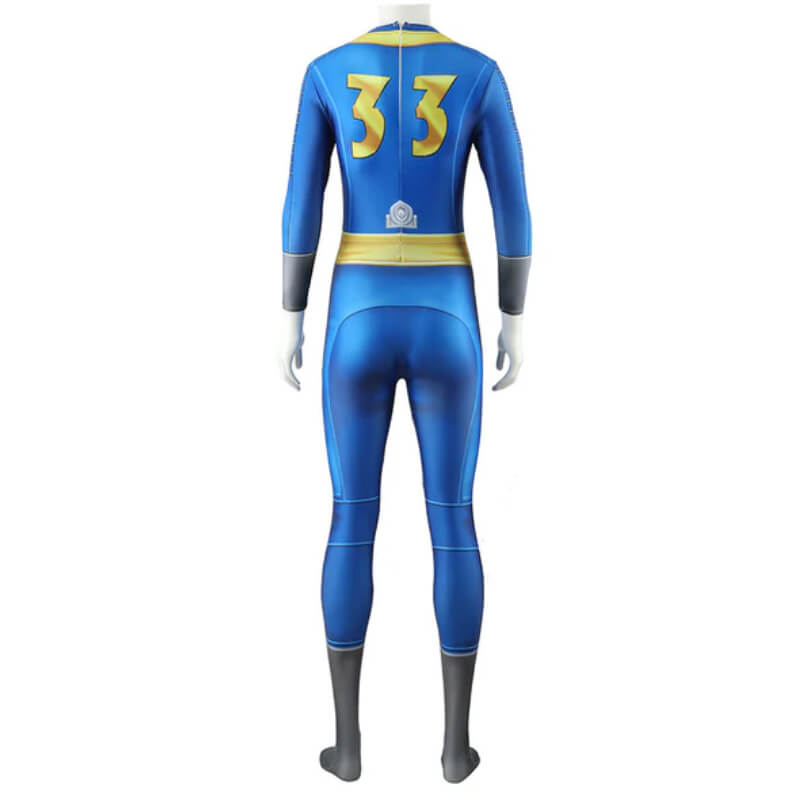Fallout cosplay Jumpsuit Lucy Vault 33 Suit Female Halloween Party Suit - Image 5