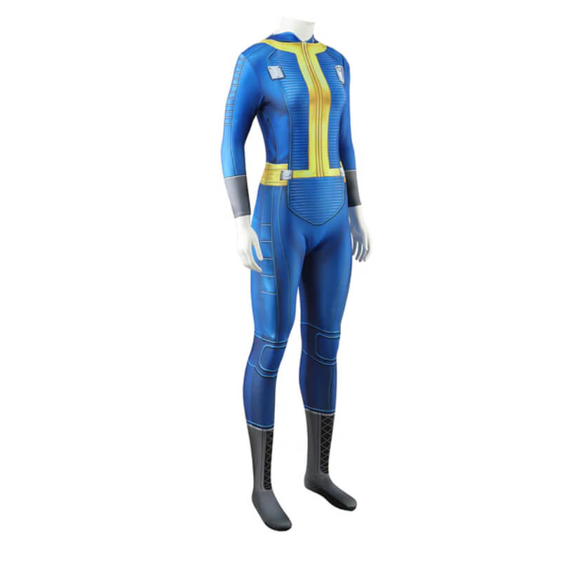 Fallout cosplay Jumpsuit Lucy Vault 33 Suit Female Halloween Party Suit - Image 3