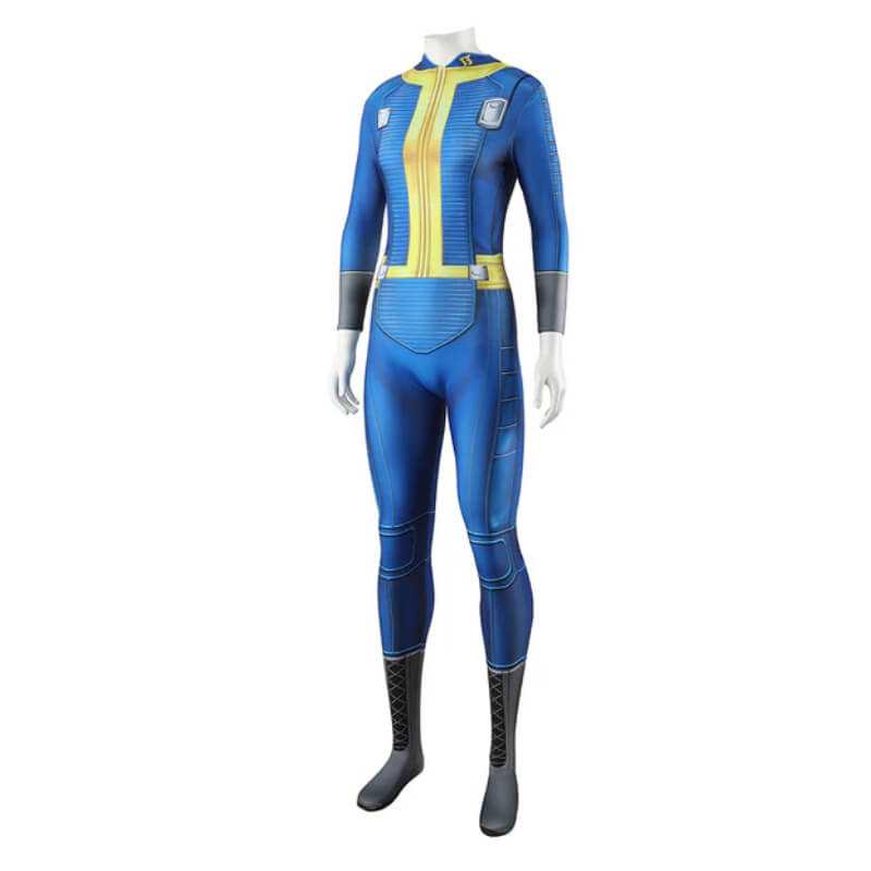Fallout cosplay Jumpsuit Lucy Vault 33 Suit Female Halloween Party Suit - Image 4