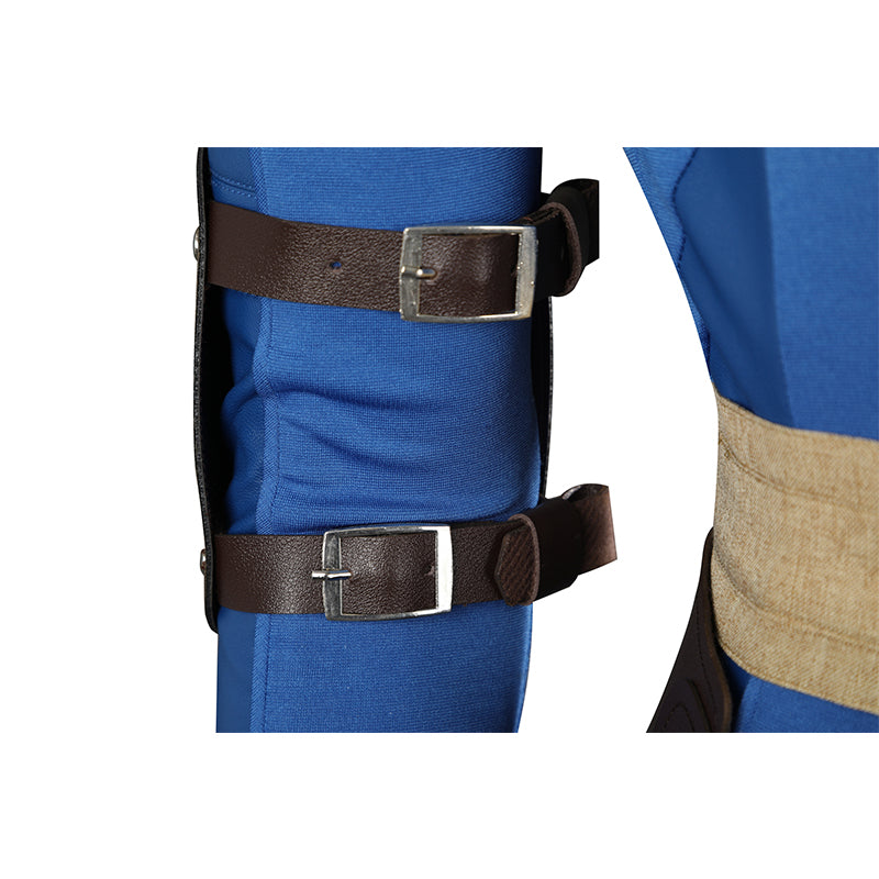 Fallout Lucy Cosplay Vault 33 Jumpsuit Female Fallout Blue Uniform Halloween Party Suit - Image 17