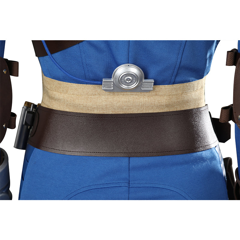 Fallout Lucy Cosplay Vault 33 Jumpsuit Female Fallout Blue Uniform Halloween Party Suit - Image 18