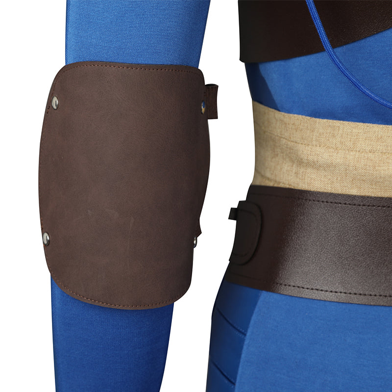 Fallout Lucy Cosplay Vault 33 Jumpsuit Female Fallout Blue Uniform Halloween Party Suit - Image 20