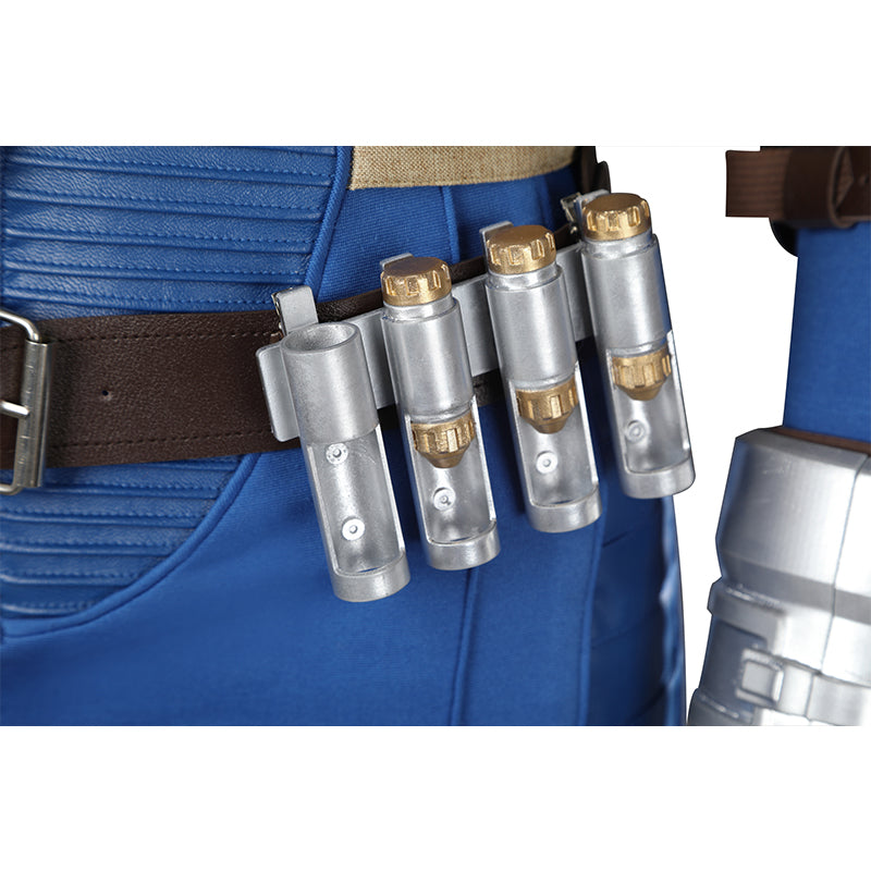 Fallout Lucy Cosplay Vault 33 Jumpsuit Female Fallout Blue Uniform Halloween Party Suit - Image 15