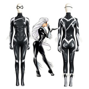 Felicia Hardy Jumpsuit Spider-Man 2 Black Cat Cosplay Costume