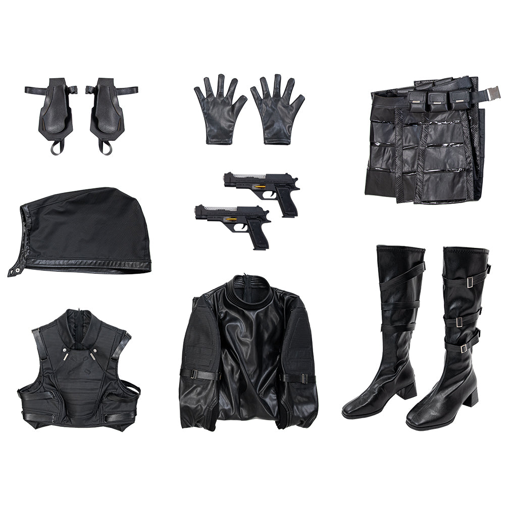 Thunderbolts Ava Starr Ghost Cosplay Costume Halloween Outfit - Image 36