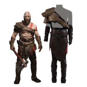 Martial Deity 4 Kratos Cosplay Costume Halloween Outfit For Adults