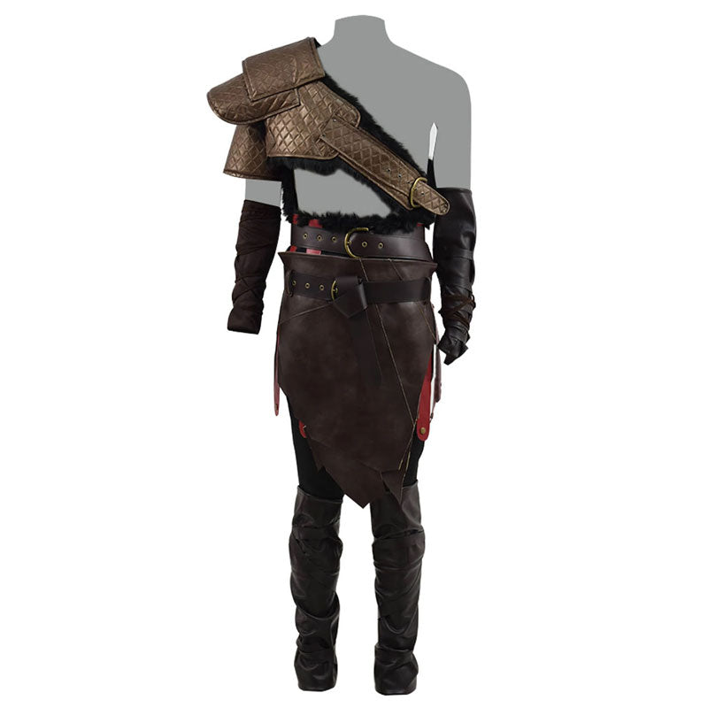Martial Deity 4 Kratos Cosplay Costume Halloween Outfit For Adults - Image 3