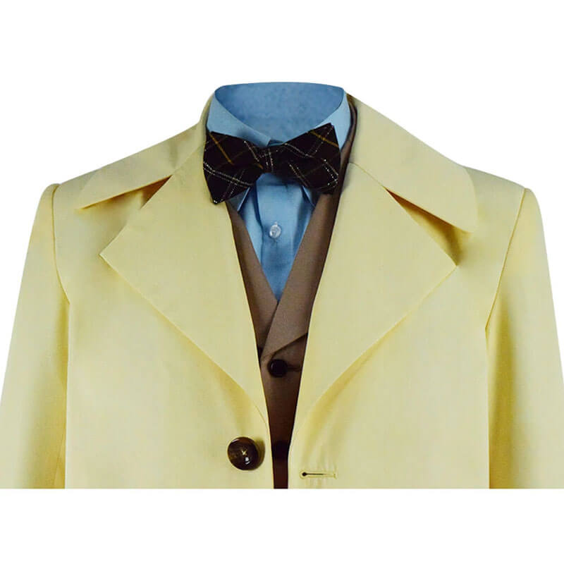Good Omens Michael Sheen Coat Outfit Full Set Cosplay Costume Halloween 2019 - Image 8