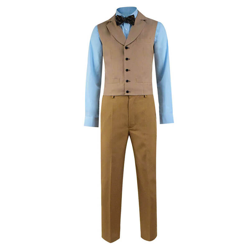 Good Omens Michael Sheen Coat Outfit Full Set Cosplay Costume Halloween 2019 - Image 5
