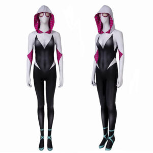 Into the Spider-Verse Superhero Costume Gwen Stacy Bodysuit
