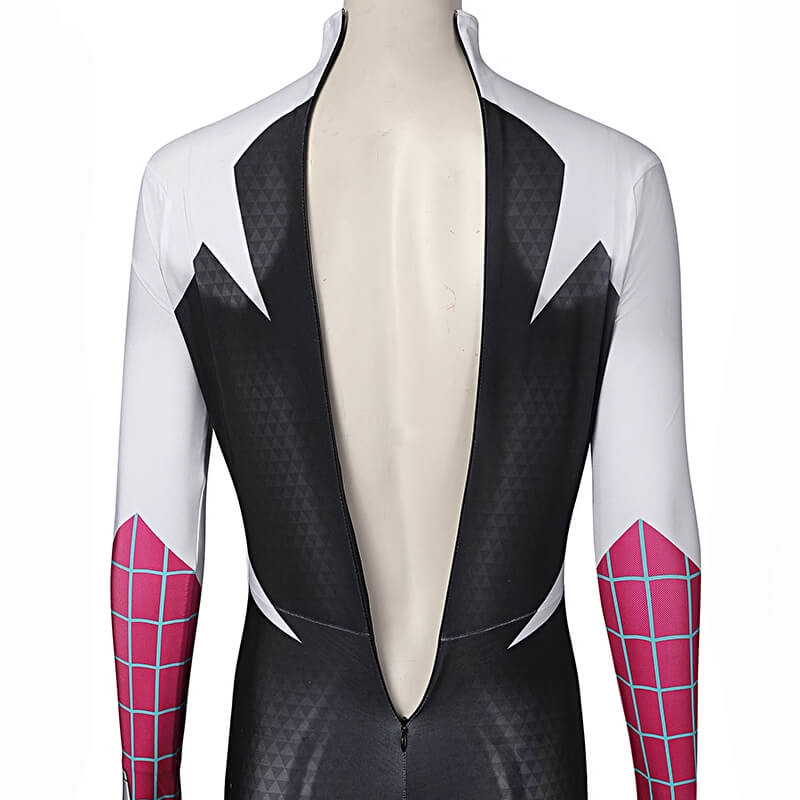 Gwen Stacy Into the Spider Verse Outfit Spiderman Gwen Stacy Suit Jumpsuit - Image 5