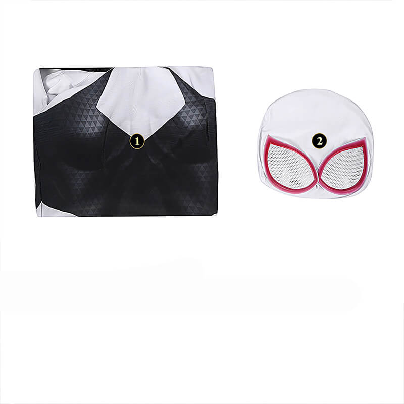 Gwen Stacy Into the Spider Verse Outfit Spiderman Gwen Stacy Suit Jumpsuit - Image 4