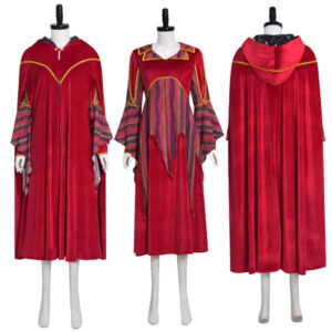 Halloweentown Aggie Cromwell Dress Halloween Cosplay Outfit Cloak Suit for Women