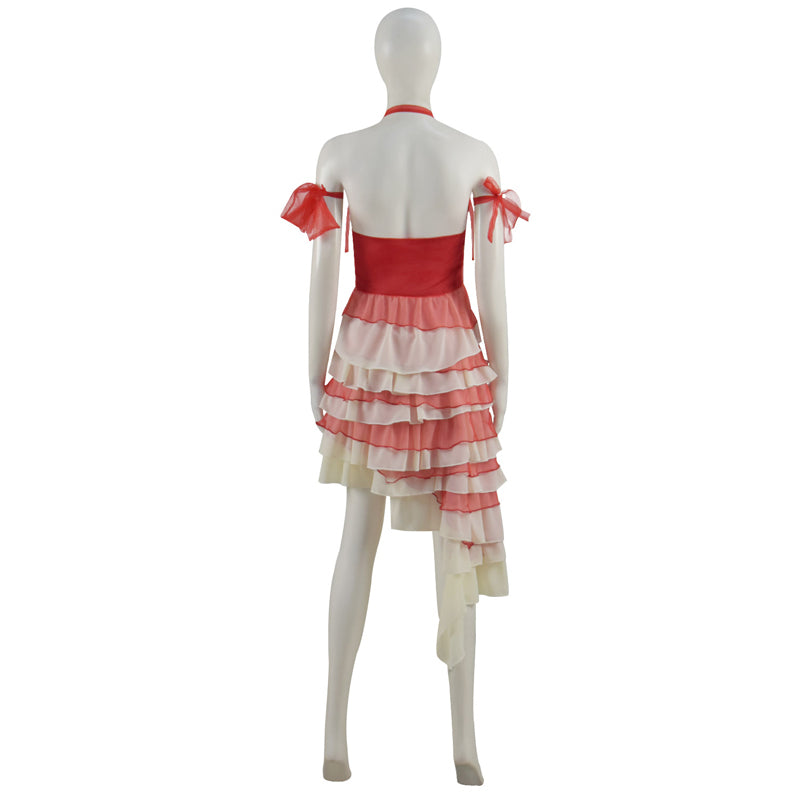 Harley Quinn Red Dress Plus Size The Suicide Squad 2 Cosplay Costumes - Image 6