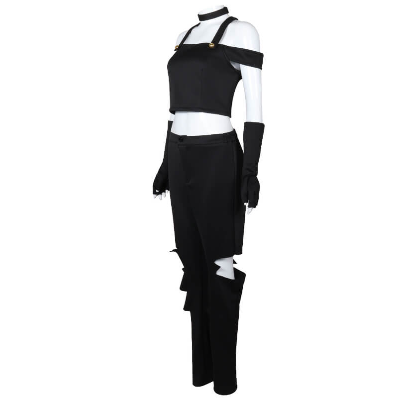 Hazbin Hotel Vaggie Cosplay Charlie Vaggie Black Costume Suit for Halloween - Image 4