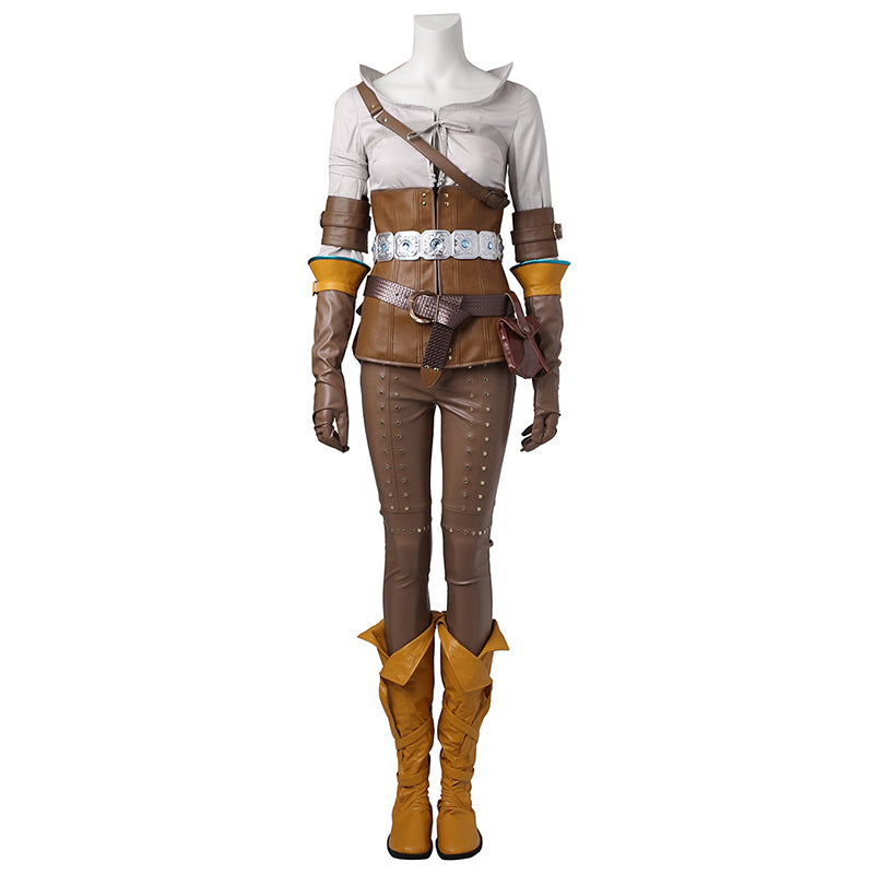 The Witcher 3: Wild Hunt Cirilla Cosplay Costume Halloween Outfit - Image 2