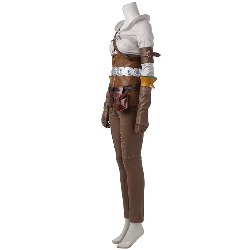 The Witcher 3: Wild Hunt Cirilla Cosplay Costume Halloween Outfit - Image 4