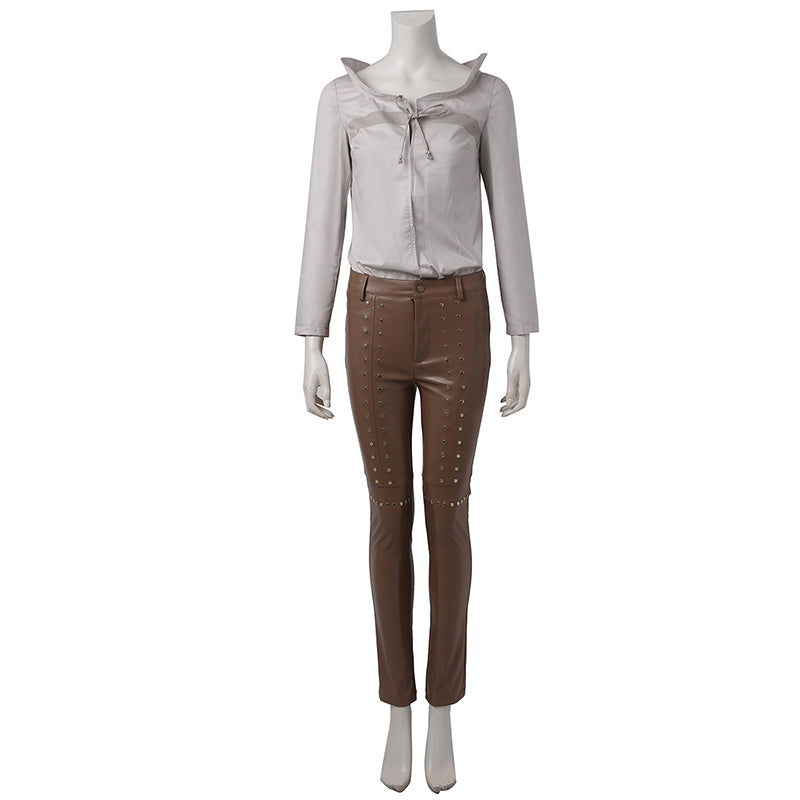 The Witcher 3: Wild Hunt Cirilla Cosplay Costume Halloween Outfit - Image 6