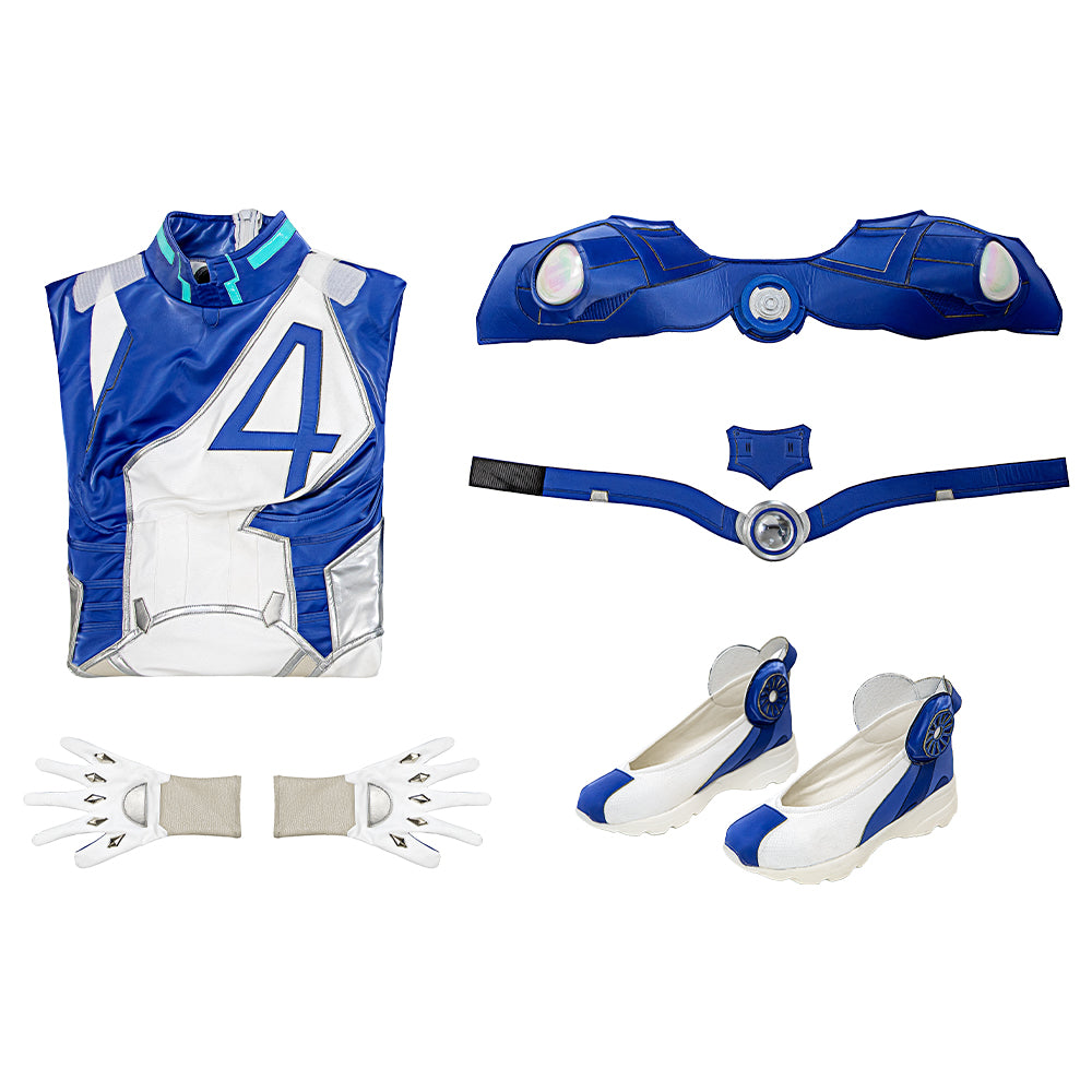 The Fantastic 4 Marvel Rivals Sue Storm Cosplay Costume Invisible Woman - Image 23