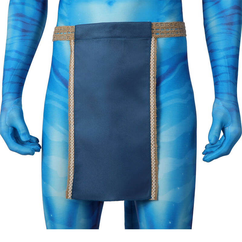 Avatar 2 The Way of Water Jake Sully Costumes 40D Polyester Cosplay Suit - Image 10
