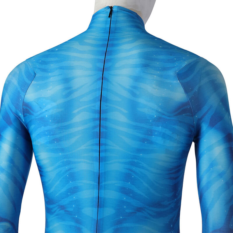 Avatar 2 The Way of Water Jake Sully Costumes 40D Polyester Cosplay Suit - Image 12