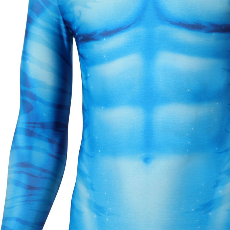 Avatar 2 The Way of Water Jake Sully Costumes 40D Polyester Cosplay Suit - Image 8