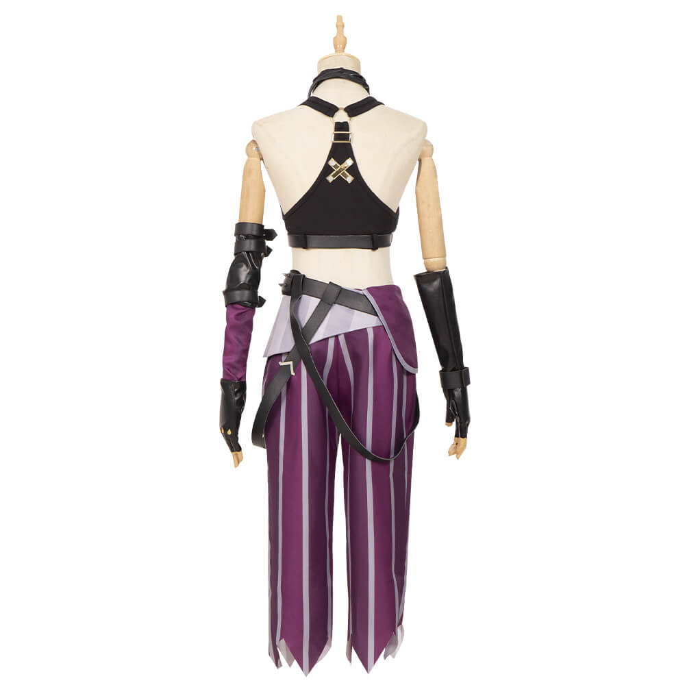 Jinx Cosplay League of Legends Jinx Arcane Outfit LOL Arcane Outfit Halloween Cosplay Costumes - Image 4