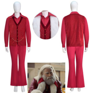 2023 John Travolta Christmas Costume Santa New Christmas Cosplay Suit
