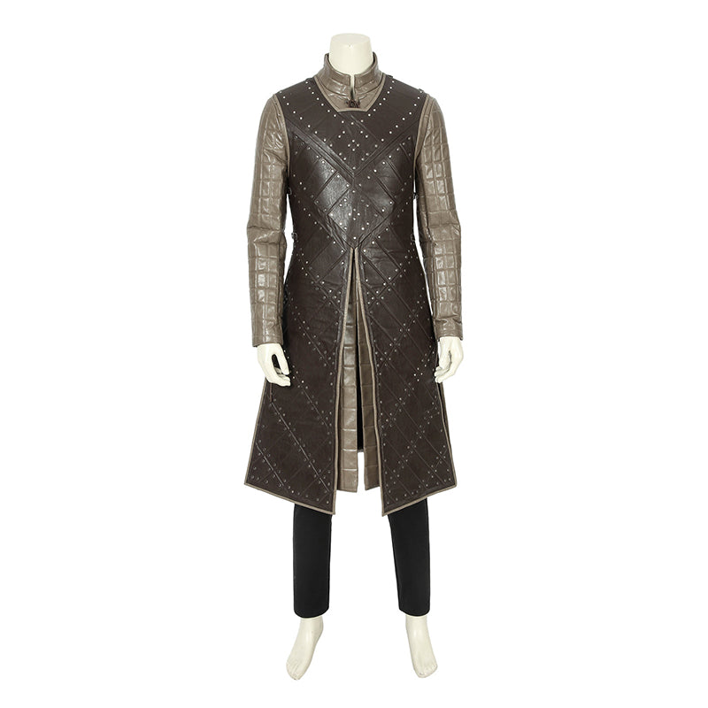 Jon Snow Premium Suit Game of Thrones Season 8 Cosplay Costume Halloween Outfits - Image 9