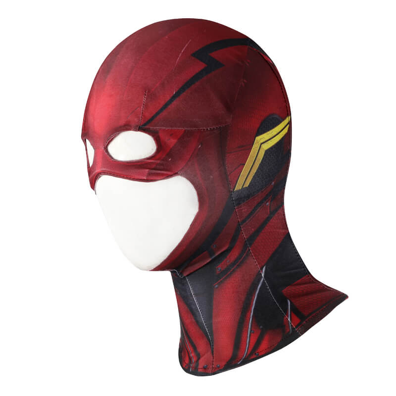 Justice League Barry Allen The Flash Bodysuit with Mask Barry Allen Flash Costume - Image 13