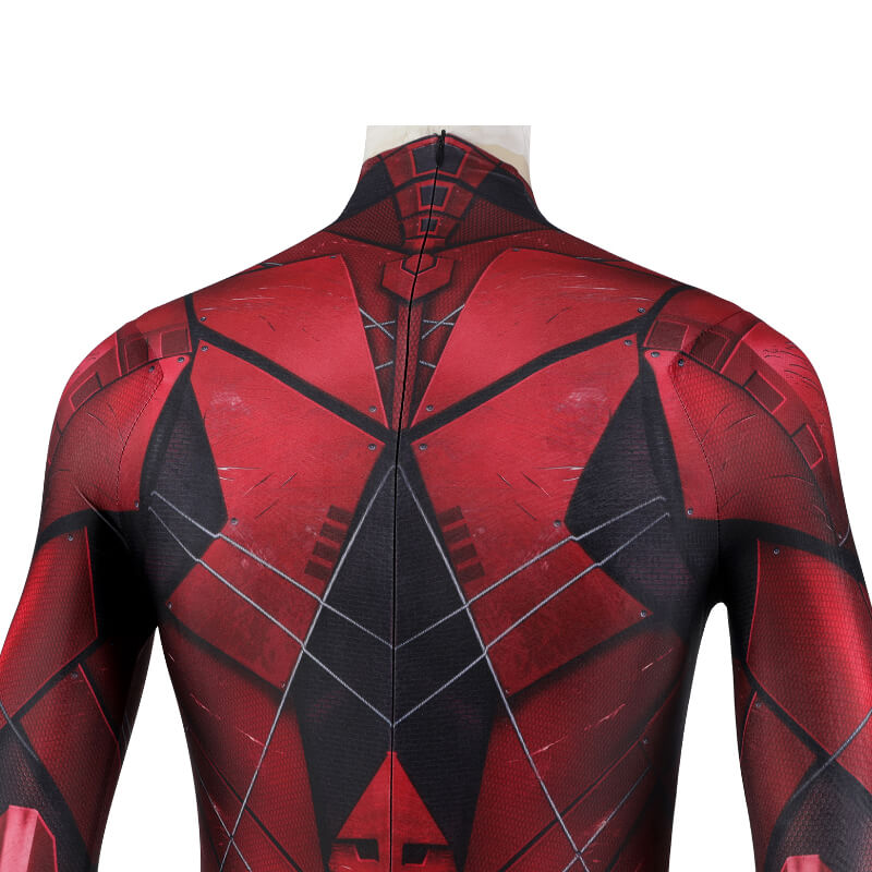 Justice League Barry Allen The Flash Bodysuit with Mask Barry Allen Flash Costume - Image 8