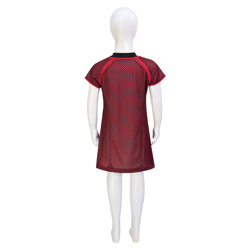 Carol Marcus Red Dress Kids Star Trek Into Darkness Cosplay Costume Halloween Suit - Image 5