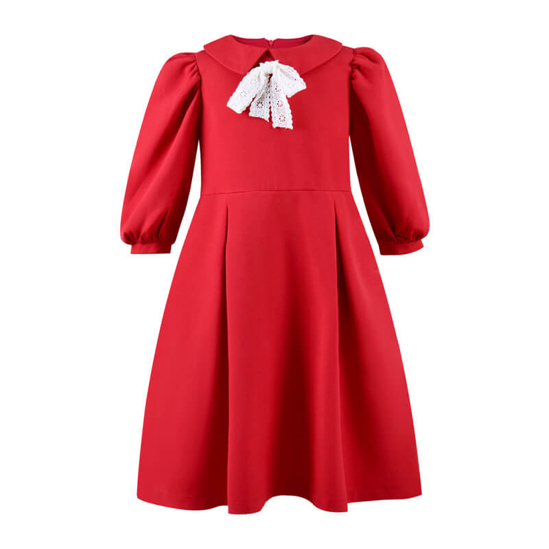 Orphan First Kill Red Dress 2022 Kids Esther Albright Dress Cosplay Costume - Image 2