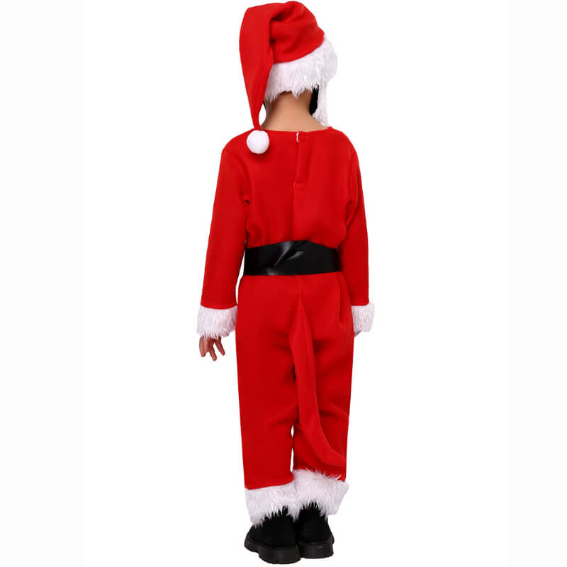 Adults Kids Jack Skellington Santa Claws Costume The Nightmare Before Christmas Mask with Hat - Image 9