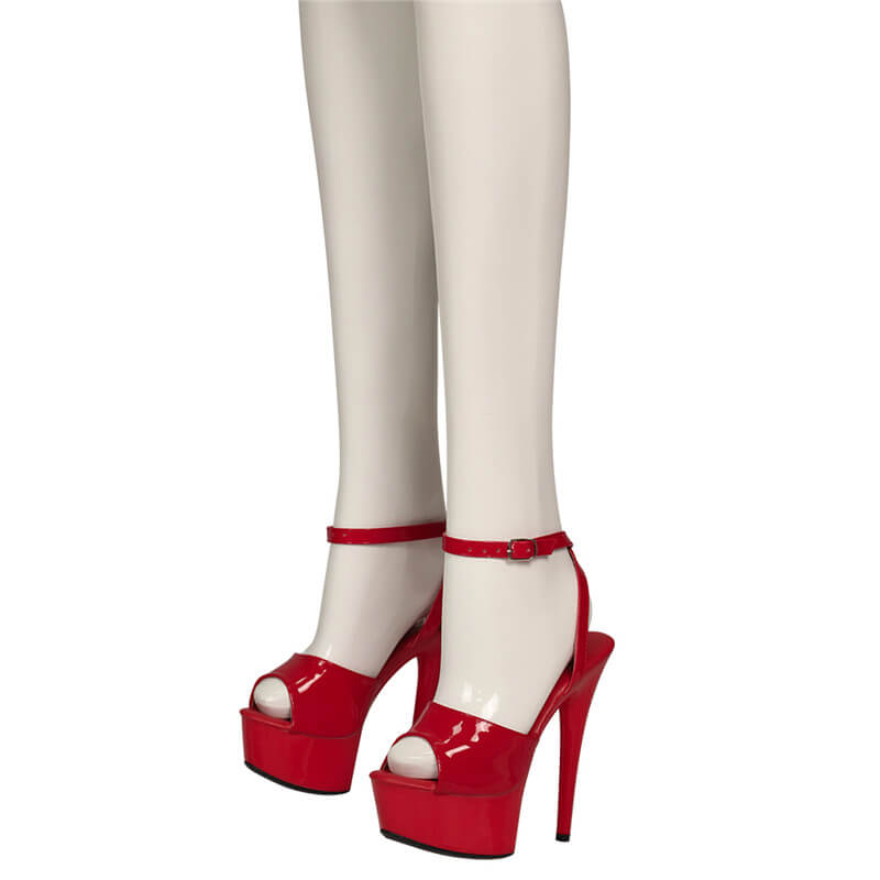 2023 Love Actually Christmas Costume Dress with Cape Adults - Image 16