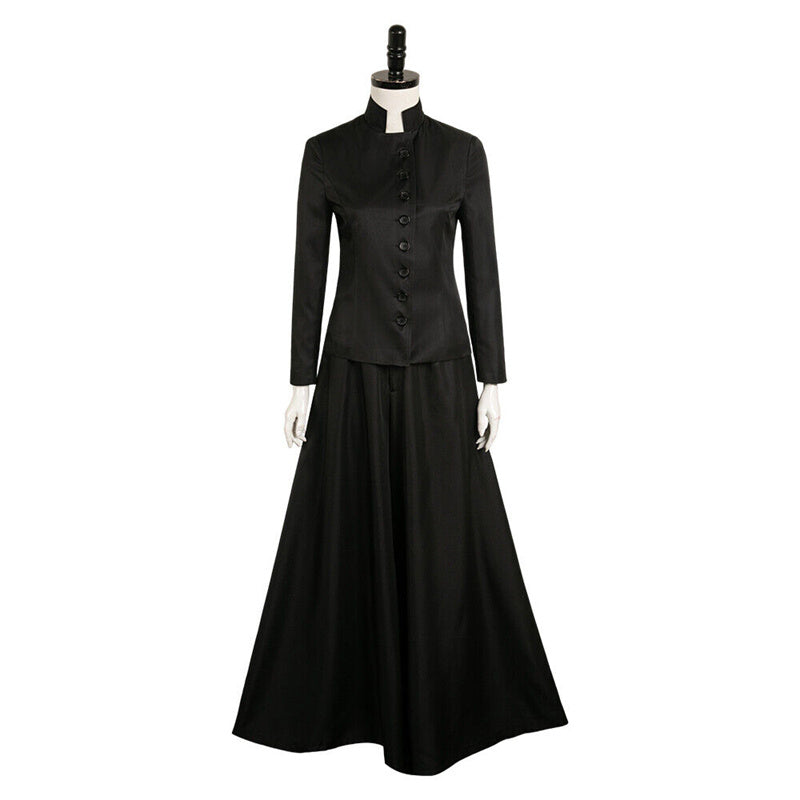 Beetlejuice Lydia Black Style Cosplay Halloween Party Costume - Image 2