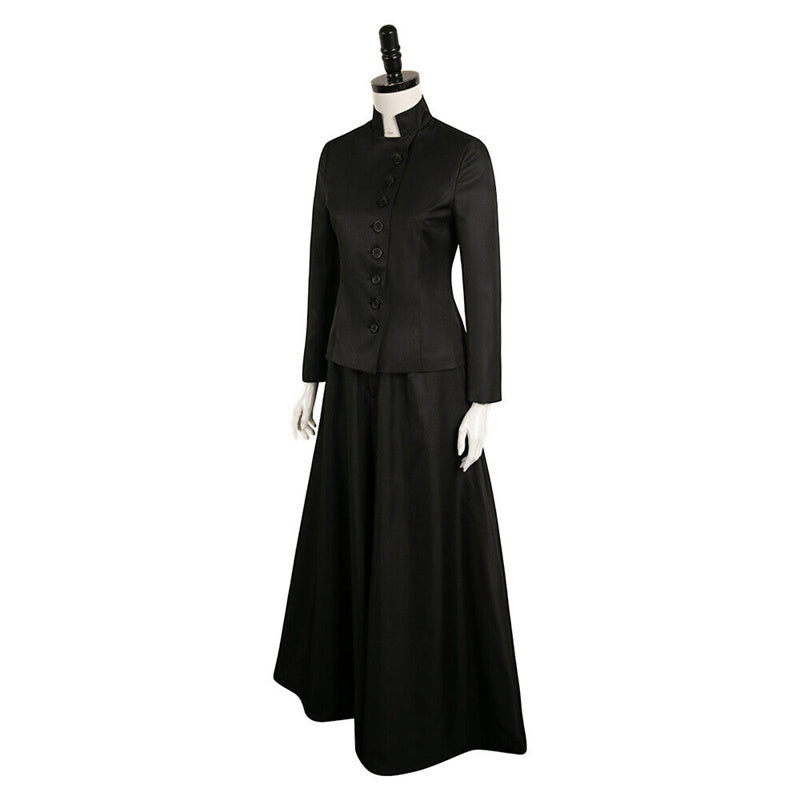 Beetlejuice Lydia Black Style Cosplay Halloween Party Costume - Image 5