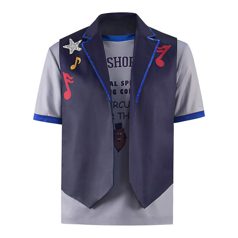 Mean Girls Musical Damian Hubbard Shirt Waistcoat Cosplay Costumes