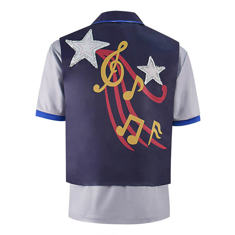 Mean Girls Musical Damian Hubbard Shirt Waistcoat Cosplay Costumes - Image 4