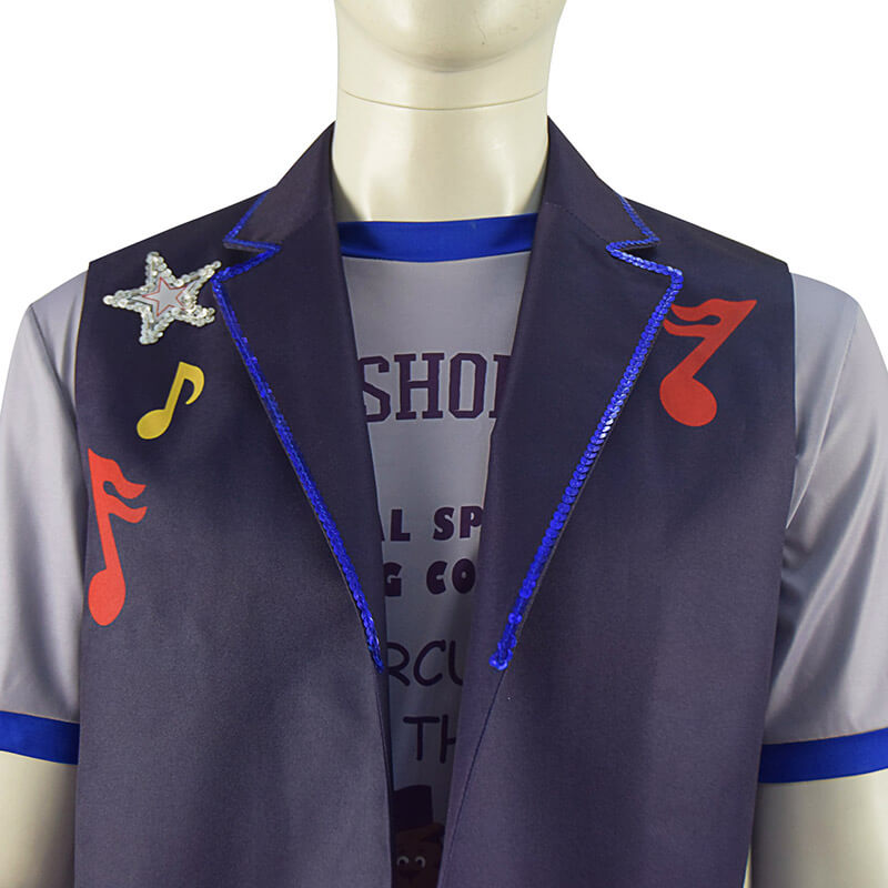 Mean Girls Musical Damian Hubbard Shirt Waistcoat Cosplay Costumes - Image 7