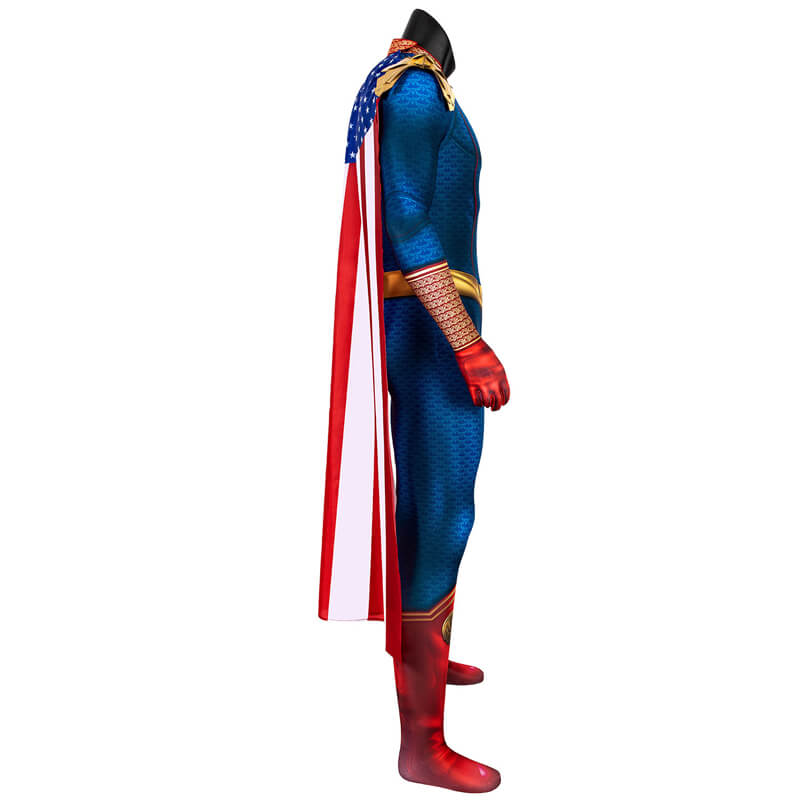 Mens Homelander Costumes The Boys Homelander Cosplay Jumpsuit Halloween Costume Adults - Image 4